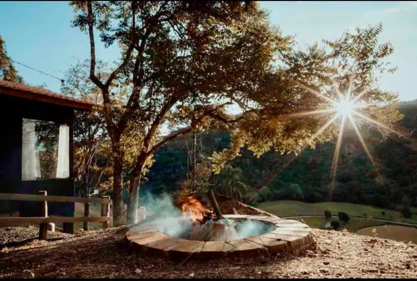 Cabana Sassafras Com Hidromassagem Алфреду-Вагнер Екстер'єр фото
